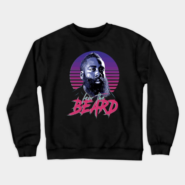 Fear The Beard Crewneck Sweatshirt by slawisa